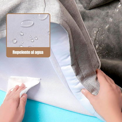 Cama para Perro con Soporte Ortopédico y Funda Lavable · Acabado Tipo Lino